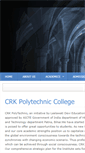 Mobile Screenshot of crkpolytechnic.com